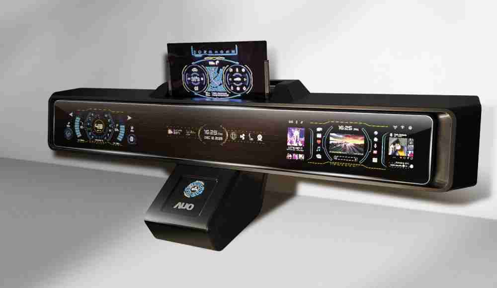 云顶国际8588ydMicro LED沉浸式车舱显示方案结合 可卷式、、、、可伸缩的Micro LED应用并可呈现不同的质感纹路，，，展现人性化设计