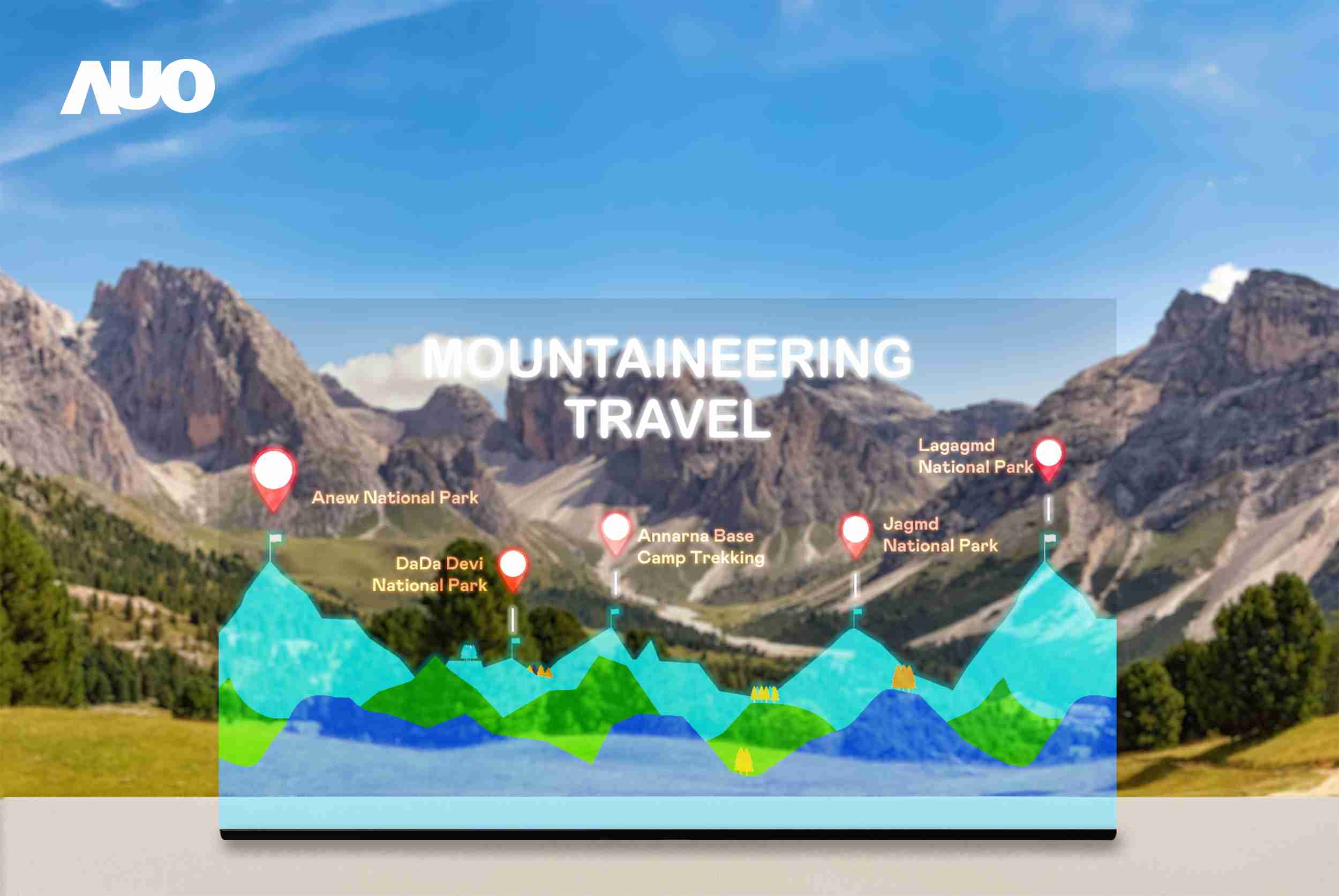 云顶国际8588yd展示全球单片尺寸最大(*)42吋透明Micro LED显示器拼接而成的〝64吋透明Micro LED显示器〞，，具备高透明度、、、1,000 nits高亮度、、广色域、、、、采用三边无边框的无缝拼接等多重特色，，，呈现超高清、、细腻画质而不遮挡后方视觉，，，满足层峰需求，，，可广泛运用于零售、、、、艺术展览或商业空间等场域
